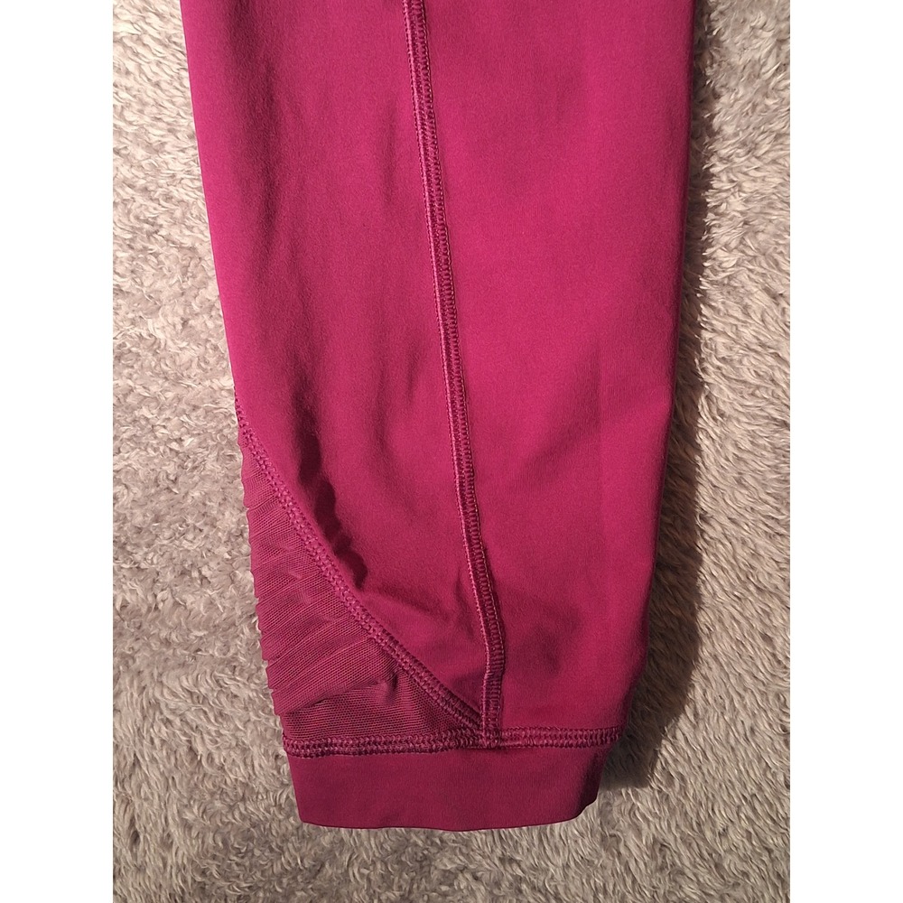Lululemon Athletica Womens Purple Crop Leggings High Rise Side Pockets, Leggings - Picture 6 of 9